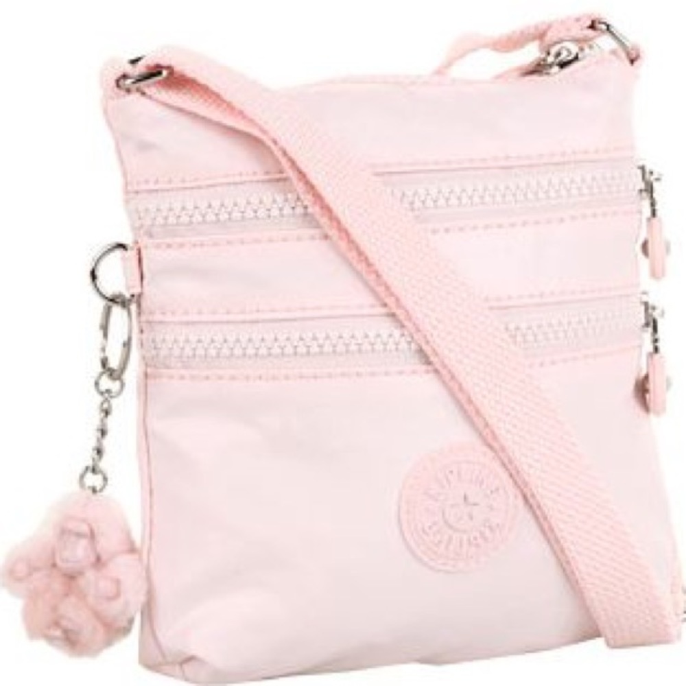 Mini Kipling Pale Pink Crossbody Bag